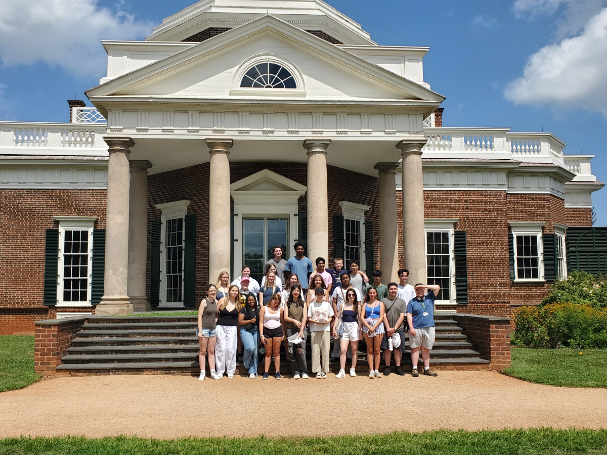 students at Monticello